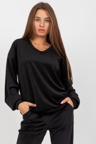 Bluza Damska Model RP-BZ-8188.64P Black - Rue Paris