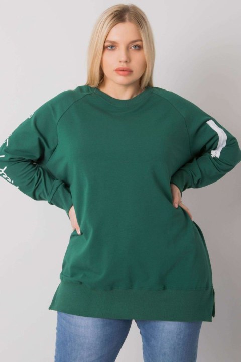 Bluza Damska Model RV-TU-7158.76P Dark Green - Relevance