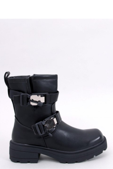 Botki militarne BEAUS BLACK - Inello