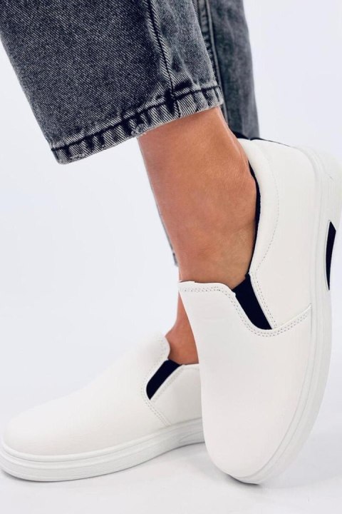 Trampki slip-on ALLIOT WHITE - Inello