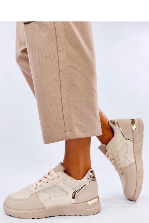 Sneakersy damskie leciutkie DOLEH BEIGE - Inello