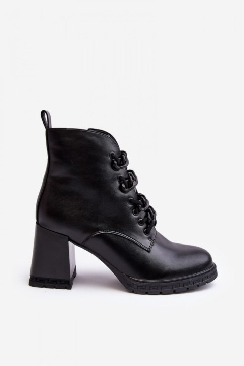 Botki Model DA CR8120 Black - Step in style