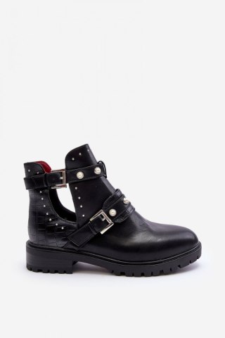 Botki Model Klarisa M327 Black - Step in style