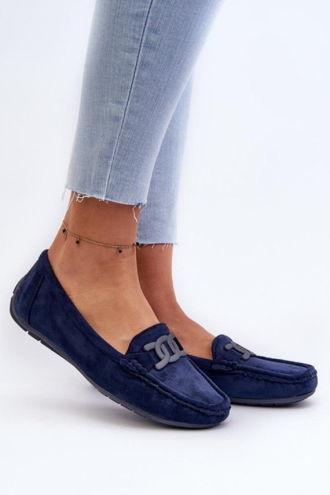 Mokasyny Model Rabell DF711 Navy - Step in style