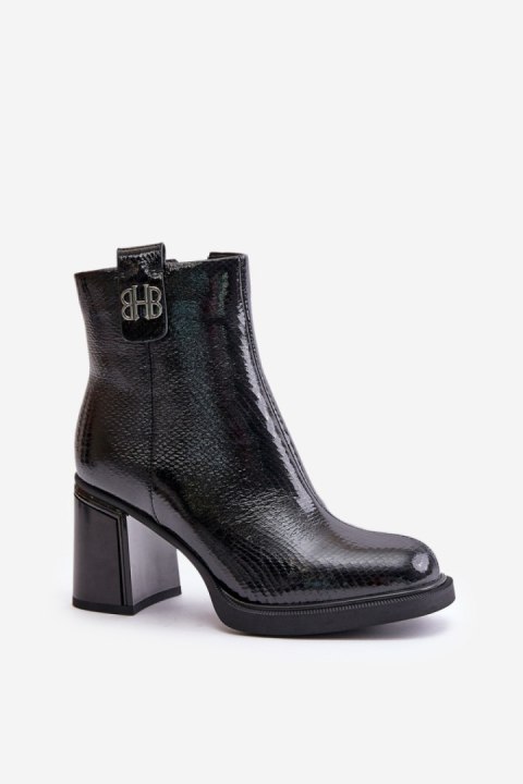 Botki Model Vinceza 66670 Black - Step in style