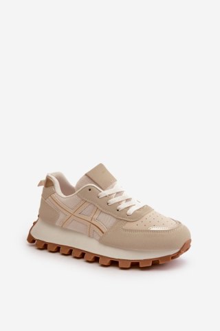 Buty Sportowe Model Mialunae YH30 Beige - Step in style