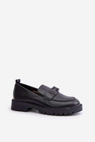 Mokasyny Model Vinceza 62187 Black - Step in style