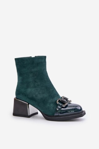 Botki Model MR880-127 Dark Green - Step in style