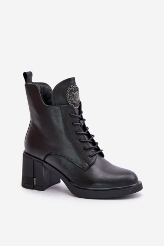 Botki Model Vinceza 66676 Black - Step in style