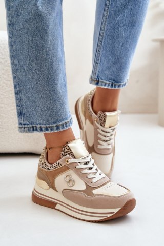 Buty Sportowe Model Debizia YY-6 Beige - Step in style