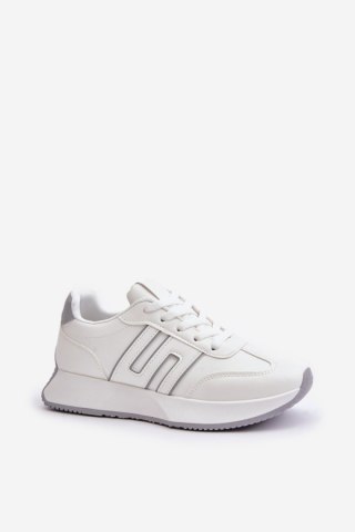 Buty Sportowe Model Thari 1W-N1 White/Grey - Step in style