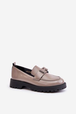 Mokasyny Model Vinceza 62187 Grey - Step in style