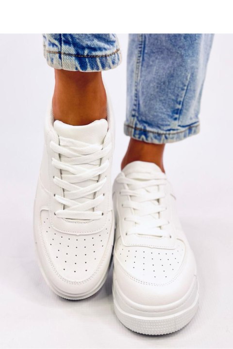 Sneakersy damskie CLEMONS ALLWHITE - Inello