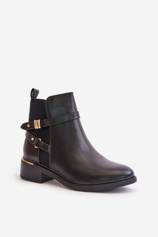 Botki Model Kikirra W-95 Black - Step in style