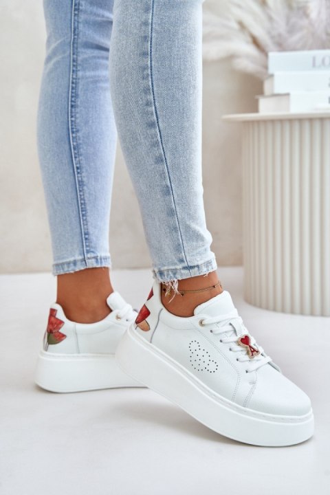 Buty Sportowe Model 89100 White - Step in style