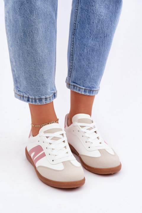 Buty Sportowe Model Navidemi 7112 White/Pink - Step in style