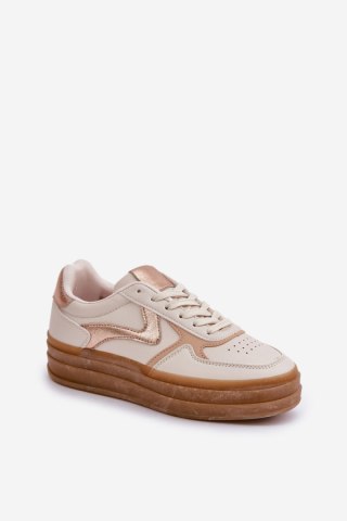 Buty Sportowe Model Annines 6486 Beige - Step in style