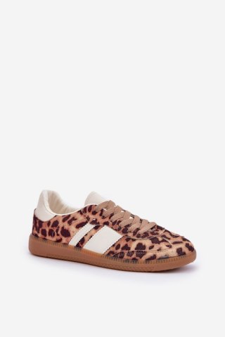 Buty Sportowe Model Biklla BL587 Brown Panterka - Step in style