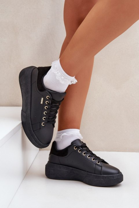 Buty Sportowe Model Lelandine TL601A Black - Step in style