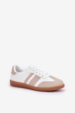 Buty Sportowe Model Nonalorin LA293P Beige/White - Step in style