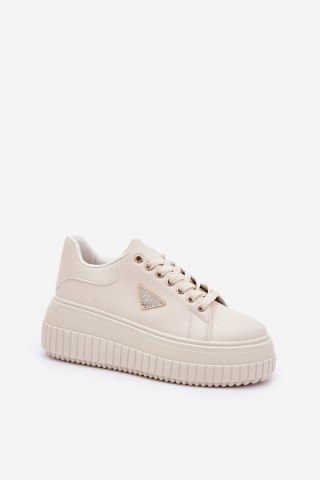 Buty Sportowe Model Vallexia LA297P Light Beige - Step in style