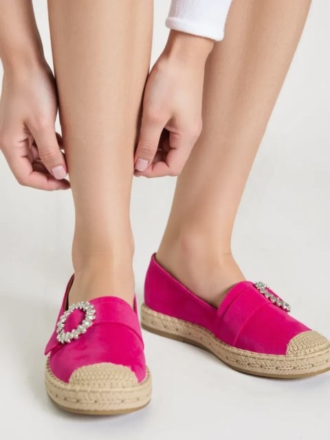 Damskie Espadryle LUNARA FUCHSIA - Stylowe Buty na Lato