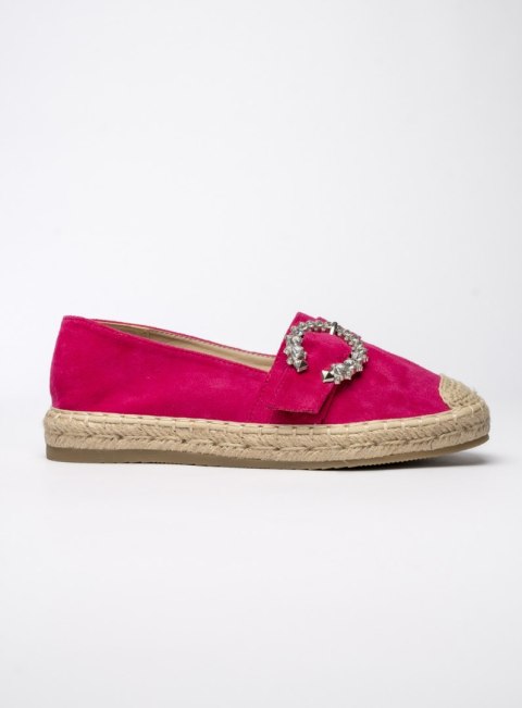 Damskie Espadryle LUNARA FUCHSIA - Stylowe Buty na Lato