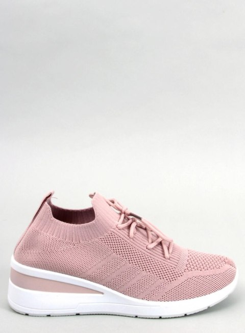 Buty sportowe na ukrytym koturnie CROFT PINK