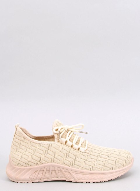 Buty sportowe skarpetkowe BARKES BEIGE