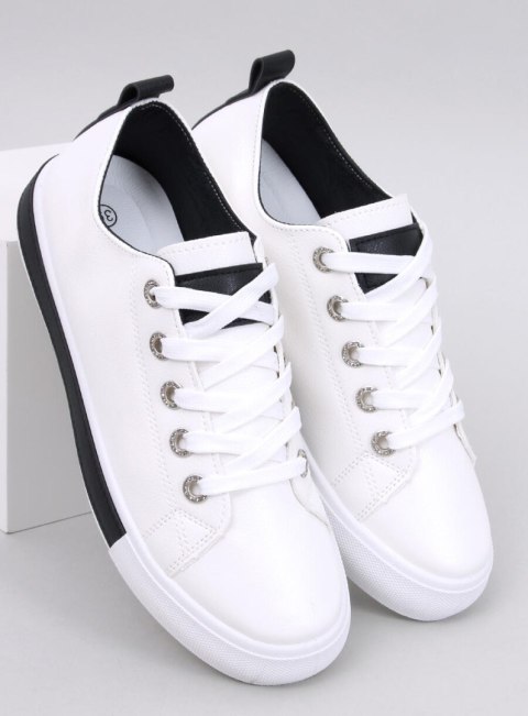 Trampki damskie ROUNDS WHITE/BLACK