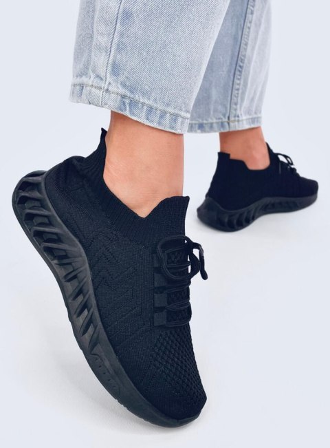 Buty sportowe skarpetkowe NEAM BLACK