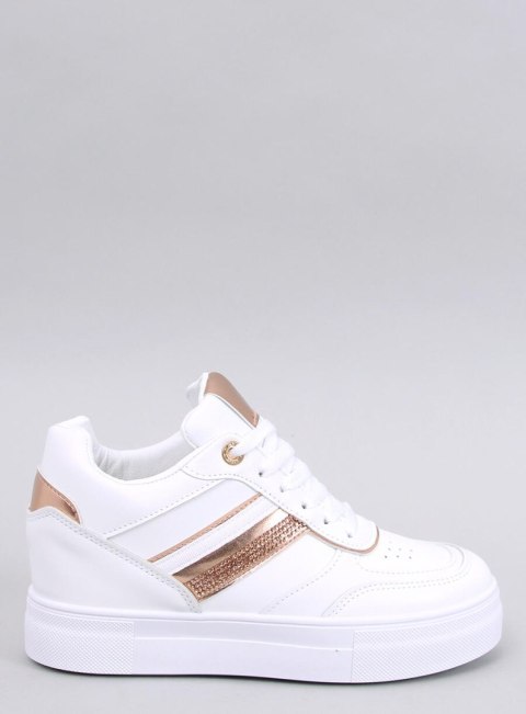 Sneakersy na koturnie EYSON WHITE/CHAMPAGNE